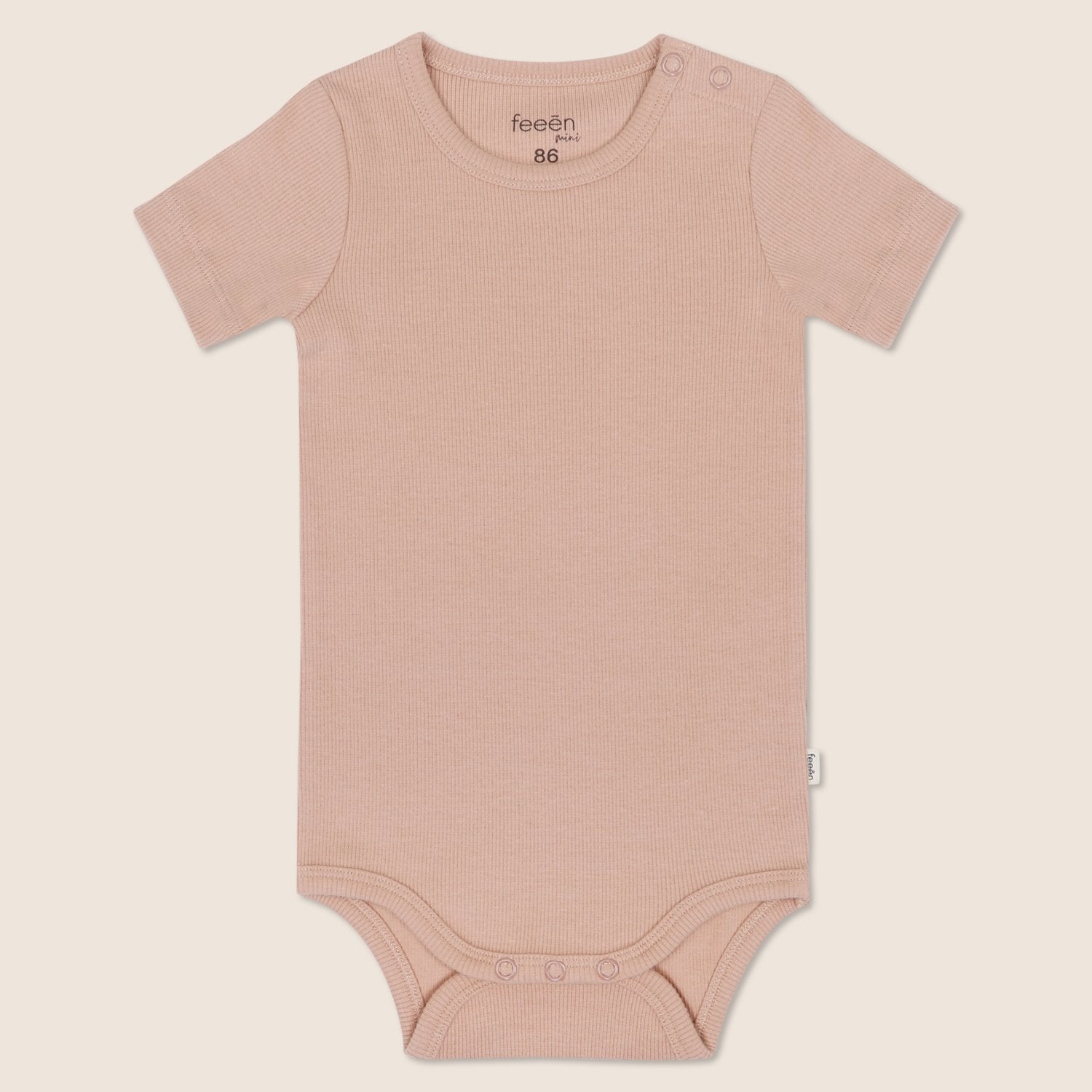 shortsleeve bodysuit · nutmeg