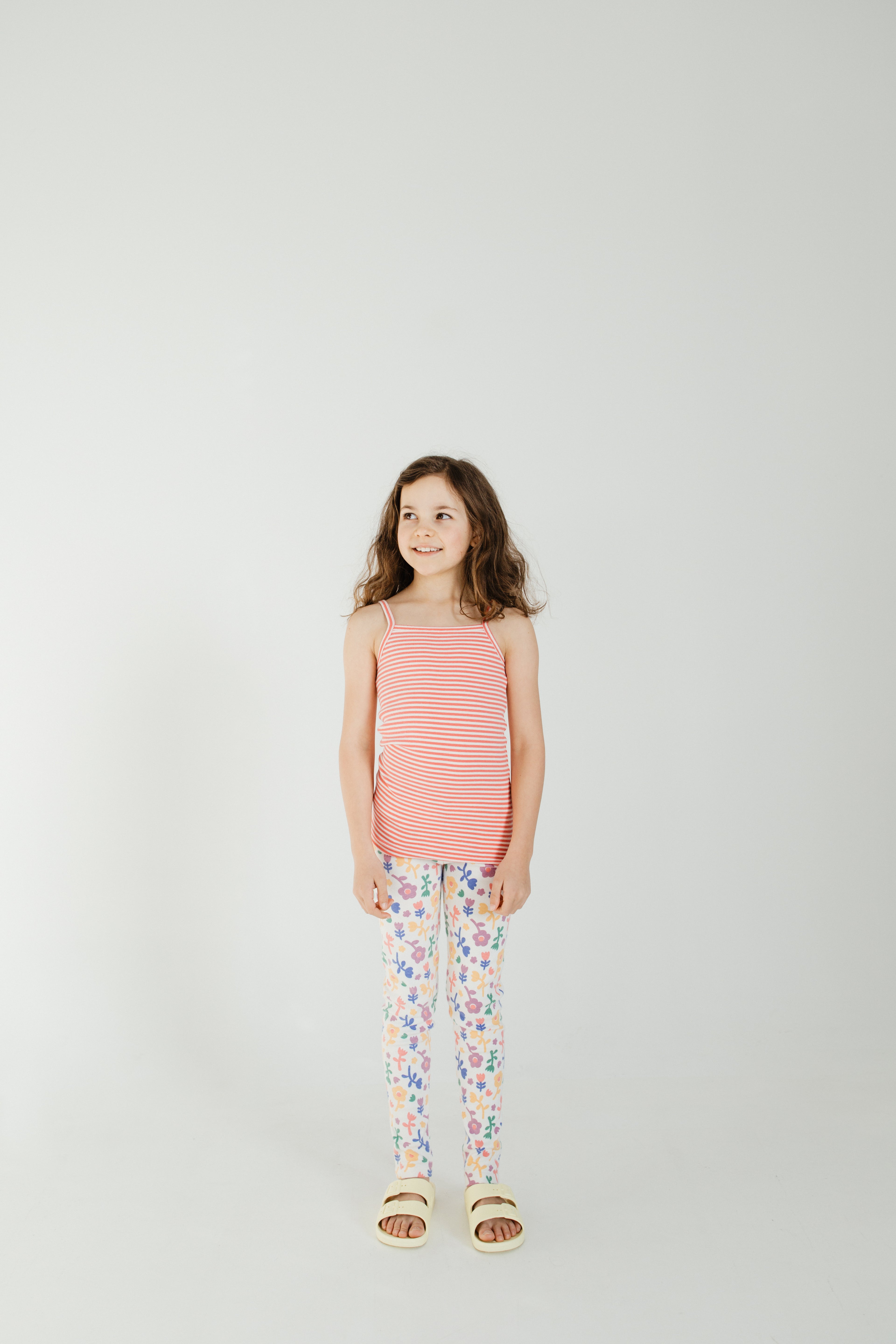 Singlet • Coral Stripes