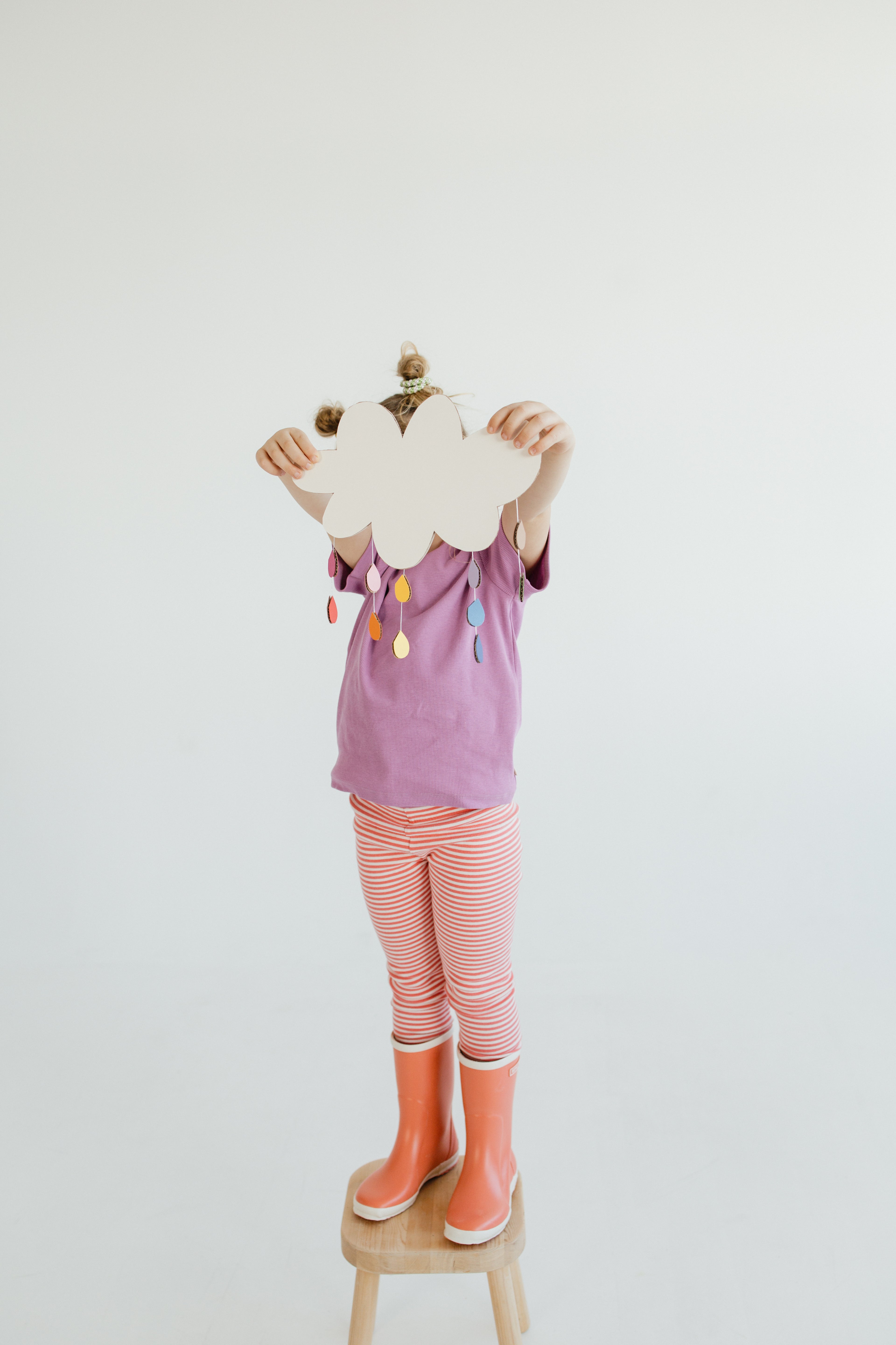 Legging • Coral Stripes