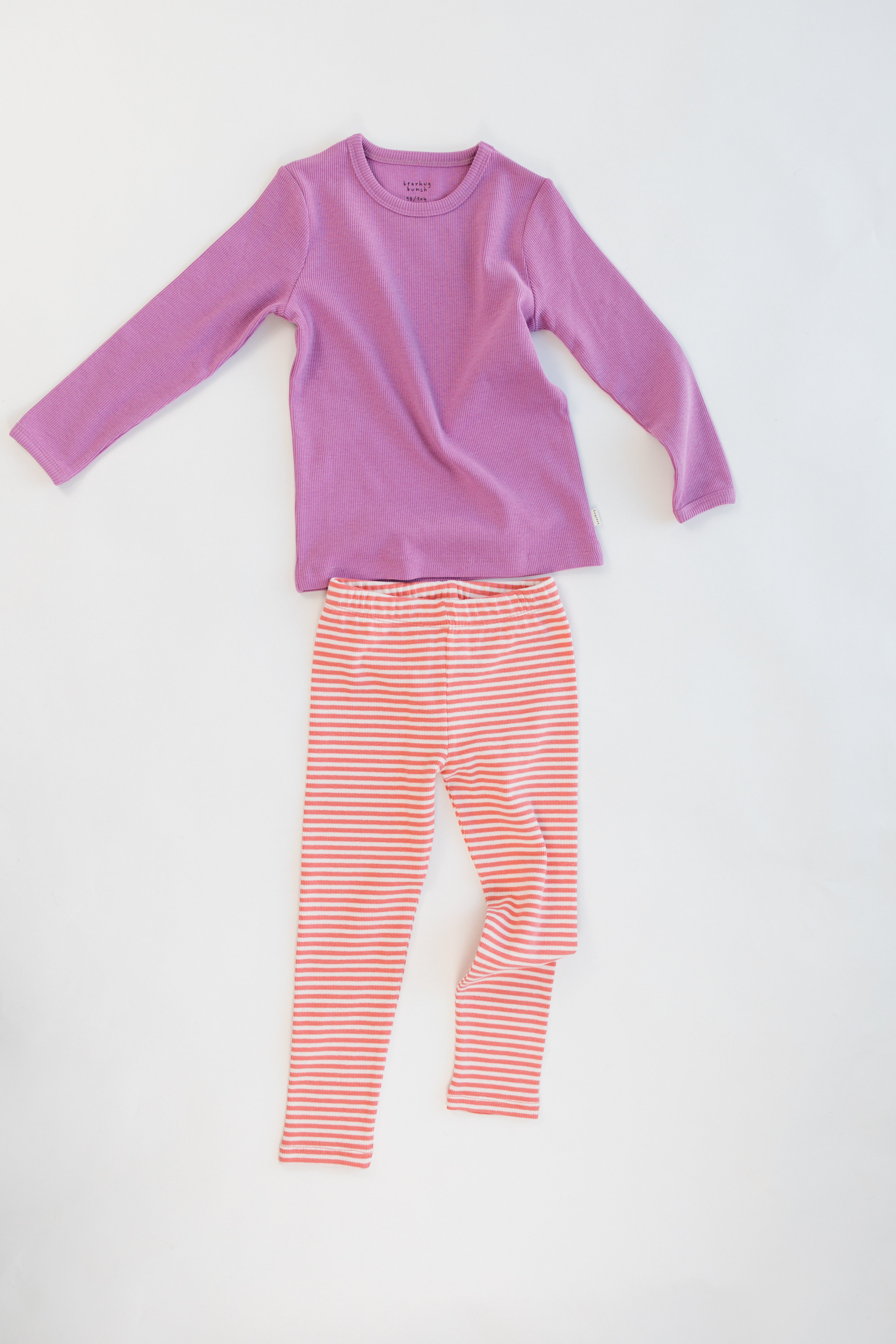 Legging • Coral Stripes