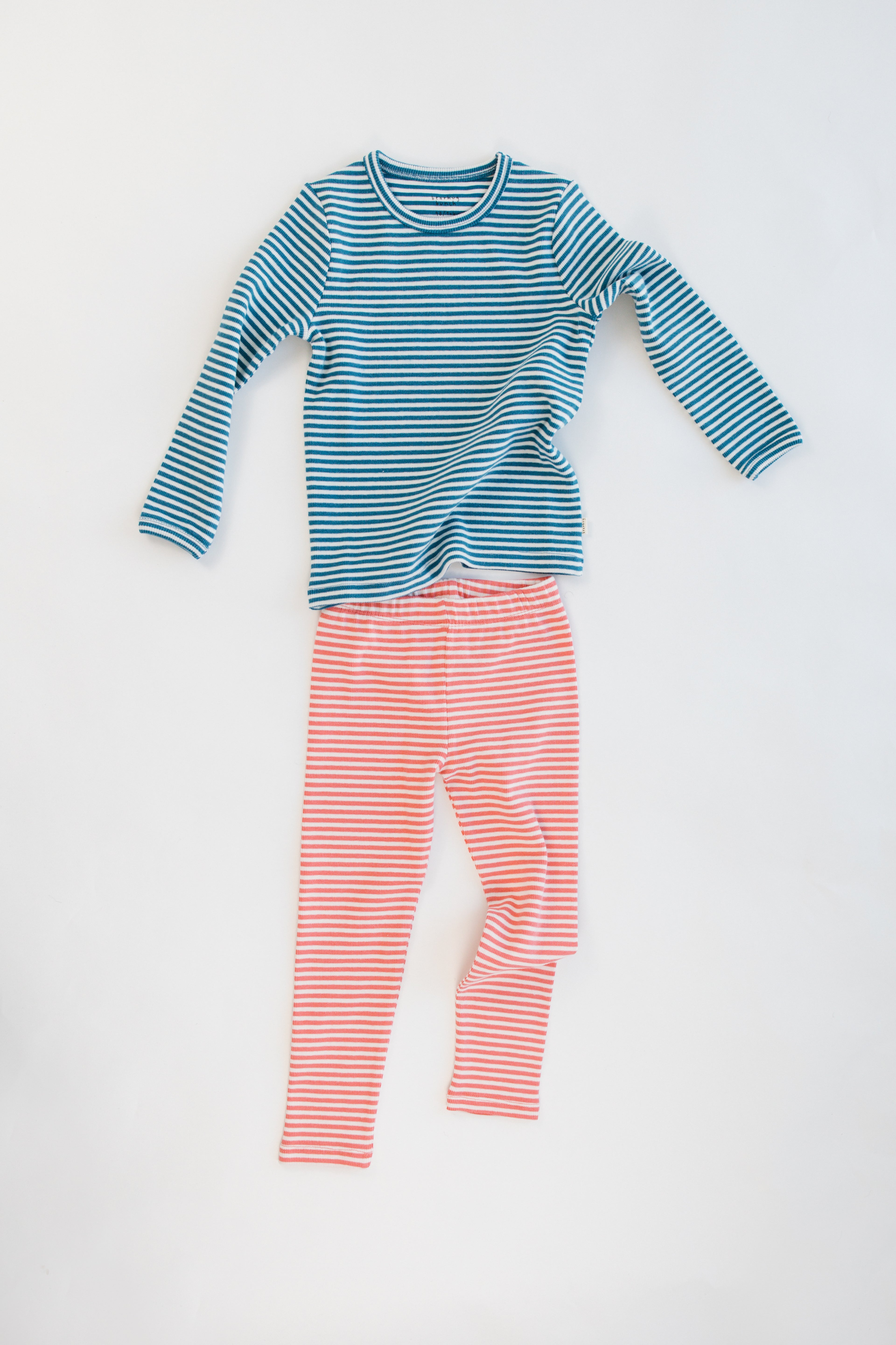 Legging • Coral Stripes