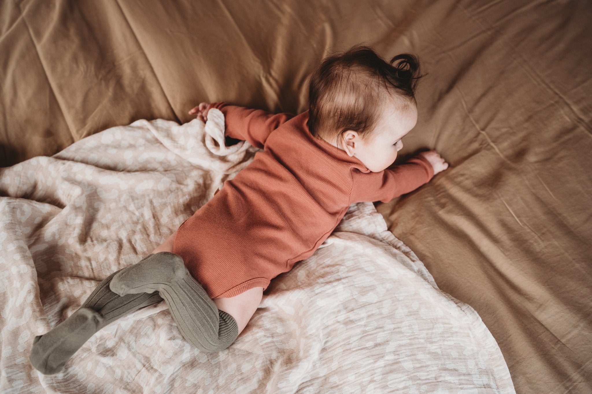 longsleeve bodysuit · clay