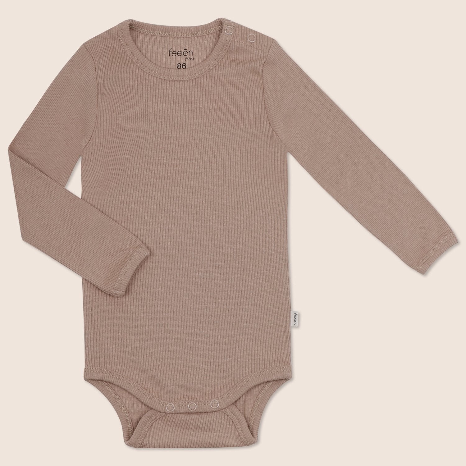 longsleeve bodysuit · mocha