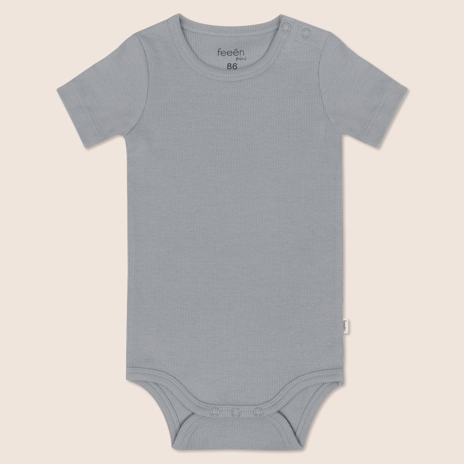 shortsleeve bodysuit · blue iris