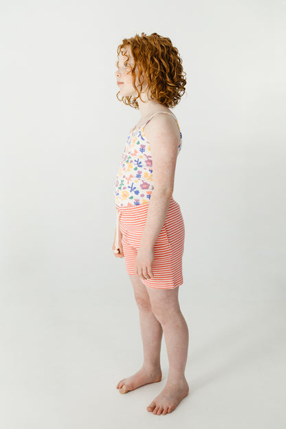 Shorts • Coral Stripes