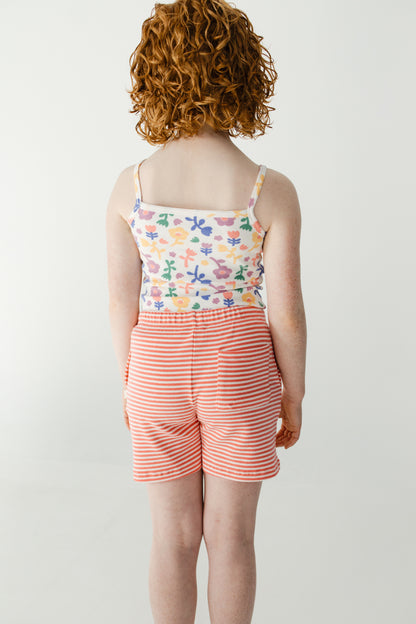 Shorts • Coral Stripes