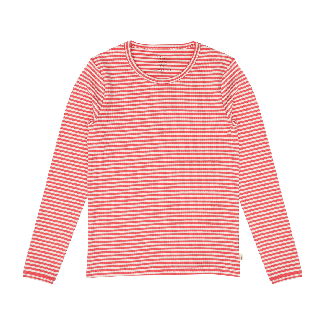 Long sleeve tshirt • Coral Stripes