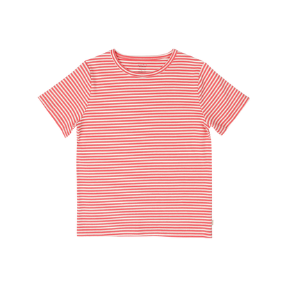 Short sleeve tshirt • Coral Stripes